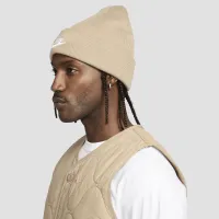 Nike Peak Futura Beanie колір коричневий