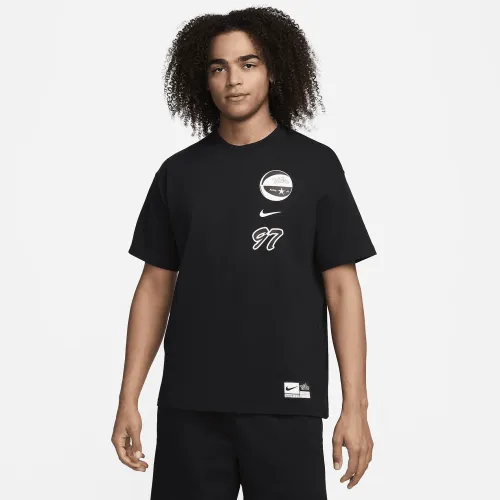 Nike чоловічі Max90 баскетбольні футболка колір чорний