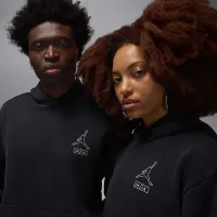 Nike Jordan x Union LA чоловічі Fleece Толстовка з капюшоном колір чорний