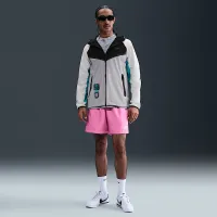 Nike Tech мужские Woven Windrunner Full-Zip Куртка цвет черный