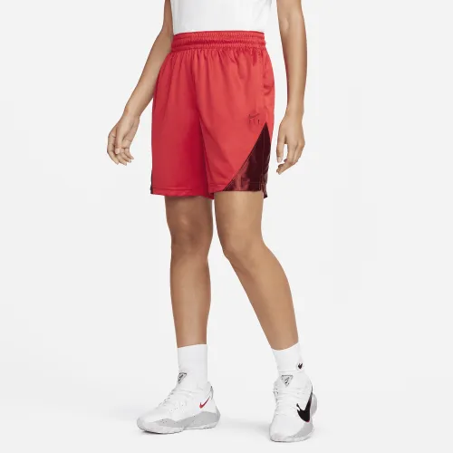 Nike Dri-FIT ISoFly женская баскетбольные шорты цвет красный