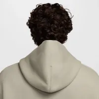 Nike Tech мужские Fleece Толстовка с капюшоном цвет зеленый