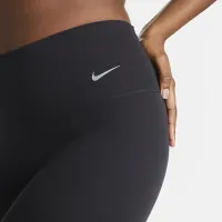Nike Zenvy женская Gentle-Support С высокой Талией Cropped лосины цвет черный