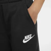 Nike Sportswear Club Little дитячі Fleece Wide Leg Pants колір чорний