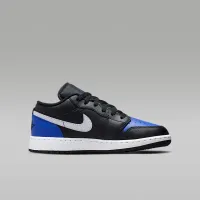 Nike Air Jordan 1 Low Big детские Кроссовки цвет черный