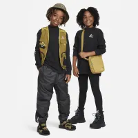 Nike ACG Big детские Loose Waffle Long-Sleeve Top цвет черный