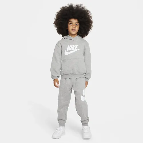 Nike Sportswear Club Fleece Little детские Толстовка с капюшоном набор цвет серый