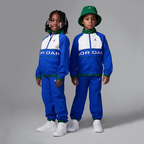 Nike Jordan Little детские 2-Piece Windbreaker Piping набор синий