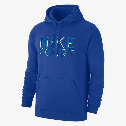 Nike Club чоловічі Tennis Fleece Pullover Толстовка з капюшоном блакитний