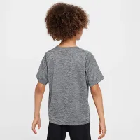 Nike Dri-FIT Little детские Multi Short Sleeve Top цвет черный