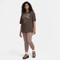 Nike Sportswear Essentials жіноча футболка колір коричневий