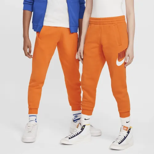 Nike Club Fleece Big дитячі Joggers Orange