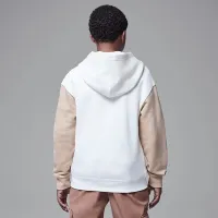 Nike Jordan MJ Brooklyn Big детские Fleece Pullover Толстовка с капюшоном цвет белый