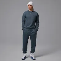 Nike Jordan Brooklyn Fleece мужские Crew-Neck свитшот синий