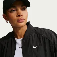 Nike Sportswear женская оверсайз Varsity Куртка цвет черный