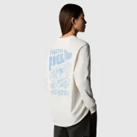 Футболка The North Face Nature LS 0A87DZQLI1 - Біла