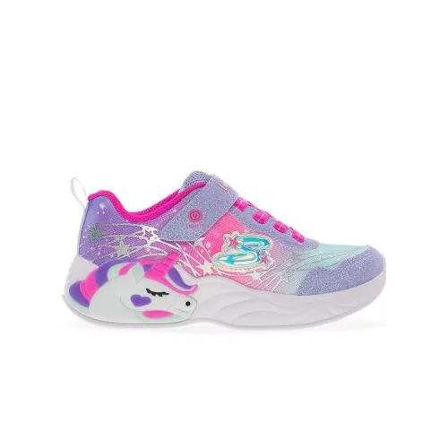 Кросівки Skechers S Lights Unicorn Dreams Wishful Magic 302299LLVHP - Фіолетові