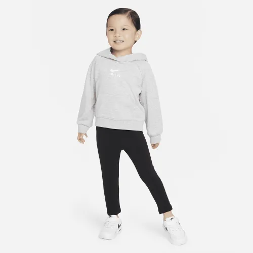 Nike Toddler Air Толстовка з капюшоном and лосіни комплект колір чорний