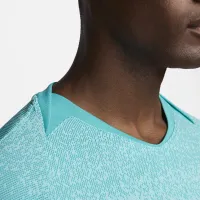 Nike Rafa мужские Dri-FIT ADV Short-Sleeve Tennis Top цвет зеленый