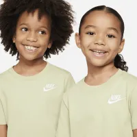 Nike Club Little детские Knit шорты набор цвет зеленый