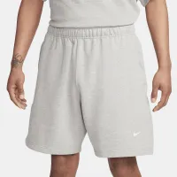 Nike Solo Swoosh чоловічі Fleece шорти колір сірий