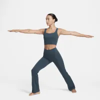 Nike Yoga Dri-FIT Luxe женская Flaцвет красный Pants цвет зеленый