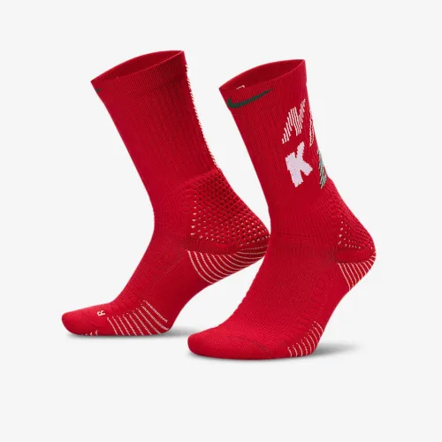 Nike Elite Cushioned Crew шкарпетки колір червоний