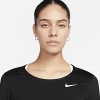 Nike Pro жіноча Long-Sleeve Top колір чорний