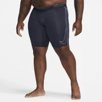 Nike Pro Dri-FIT мужские Long шорты синий