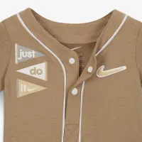 Nike E1D1 Baby Short Coverall цвет коричневый