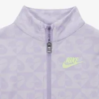 Nike Sweet Swoosh Baby (12-24M) 2-Piece лосіни комплект колір фіолетовий
