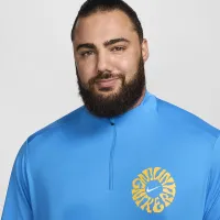 Nike Element Run Energy мужские Dri-FIT 1/4-Zip Running Top синий