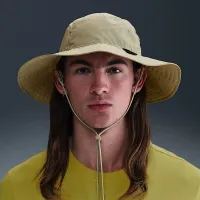 Nike Apex Wide-Brim Bucket Hat колір коричневий