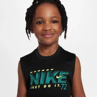 Nike Dri-FIT Little детские Rhythm Printed 2-Piece шорты набор цвет зеленый