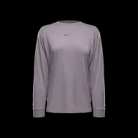Nike Sportswear женская Loose Long-Sleeve футболка цвет серый