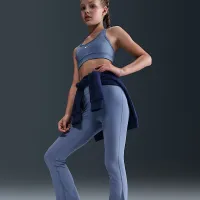 Nike One Girls' Dri-FIT Flaколір червоний лосіни блакитний