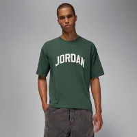 Nike Jordan Flight Essentials мужские футболка цвет зеленый