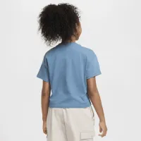 Nike Sportswear Essential Big детские (Girls') футболка синий
