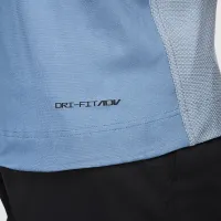 Nike Tour чоловічі Dri-FIT ADV 1/2-Zip для гольфу Top блакитний
