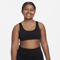 Nike Dri-FIT Alate All U Big дитячі (Girls') Sports Bra (Extended Size) колір чорний