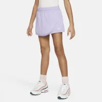 Nike Big дитячі (Girls') Breezy Mid-Rise Skort колір фіолетовий