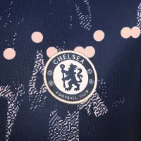 Chelsea FC Academy Pro SE мужские Nike Dri-FIT Soccer Pre-Match Short-Sleeve Top синий
