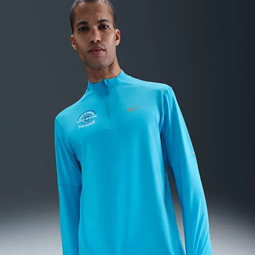 Nike Element чоловічі Dri-FIT 1/4-Zip Running Top блакитний