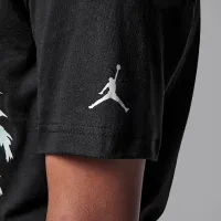 Nike Jordan Flight Essentials Big детские Poolside Jumpman футболка цвет черный