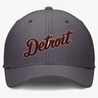 Detroit Tigers Swoosh чоловічі Nike Dri-FIT MLB Hat колір сірий