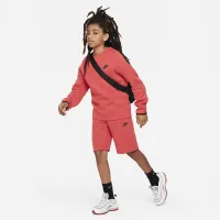 Nike Tech Fleece Big дитячі (для хлопчиків) шорти колір червоний