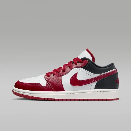Nike Air Jordan 1 Low женская Кроссовки цвет белый