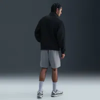 Nike Solo Swoosh чоловічі Fleece Quarter-Zip Top колір чорний