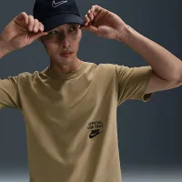 Nike Sportswear Max90 футболка колір коричневий