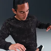 Nike Primary чоловічі Therma-FIT Versatile Crew колір чорний